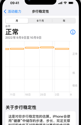 大路镇iPhone手机维修如何在iPhone开启'步行稳定性通知'