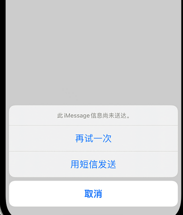 大路镇apple维修iPhone上无法正常发送iMessage信息