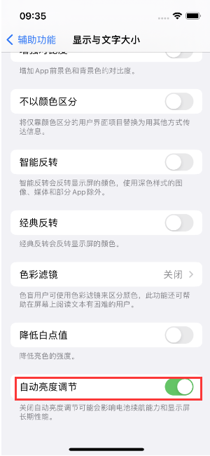 大路镇苹果15维修店分享iPhone 15 Pro系列屏幕亮度 