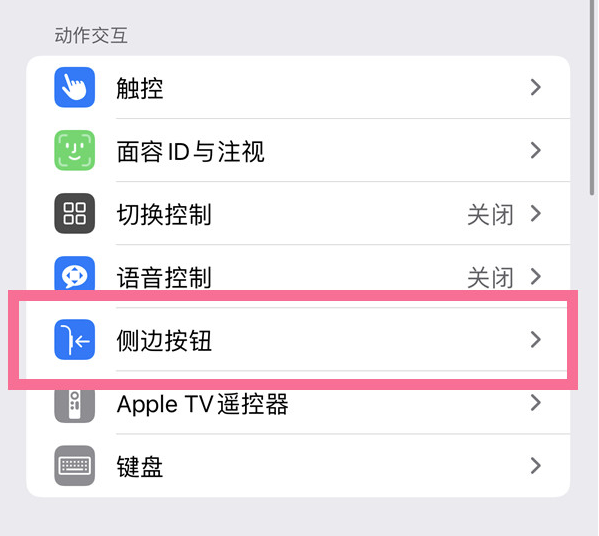 大路镇苹果14维修店分享iPhone14 Plus侧键双击下载功能关闭方法 